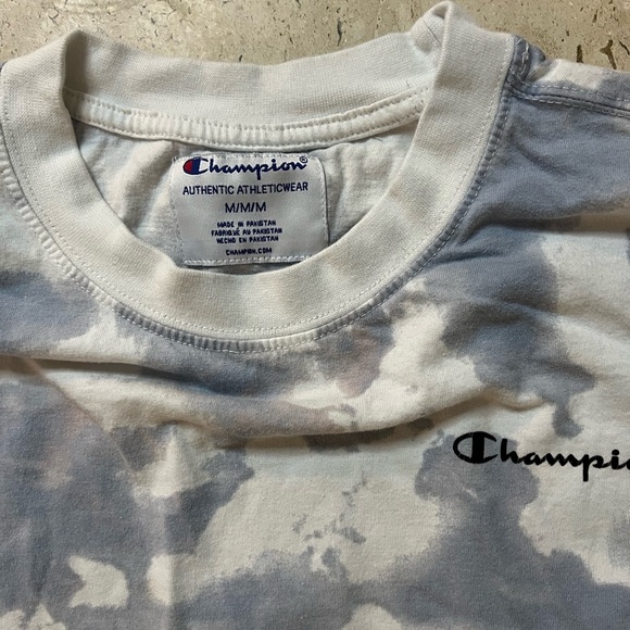 Champion Tie Dye Crop Top Size Medium - Picture 2 of 4